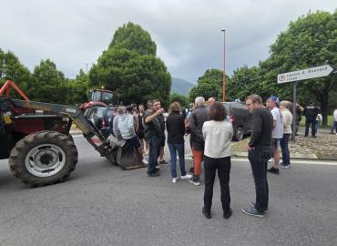 Installation sous tension des gens du voyage à Saint-Pierre-en-Faucigny